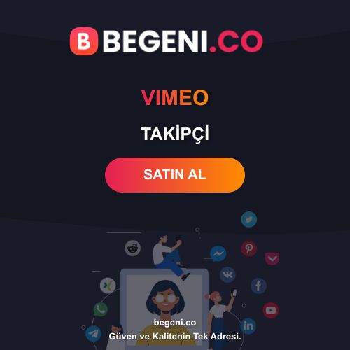 Vimeo Takipçi Satın Al