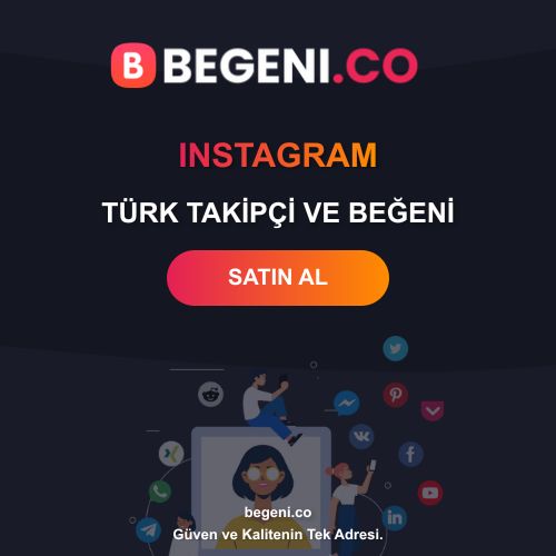 Instagram Türk Takipçi ve Beğeni Satın Al